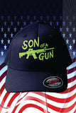 Son of a Gun Embroidered Hat | Snapback Patriotic Cap